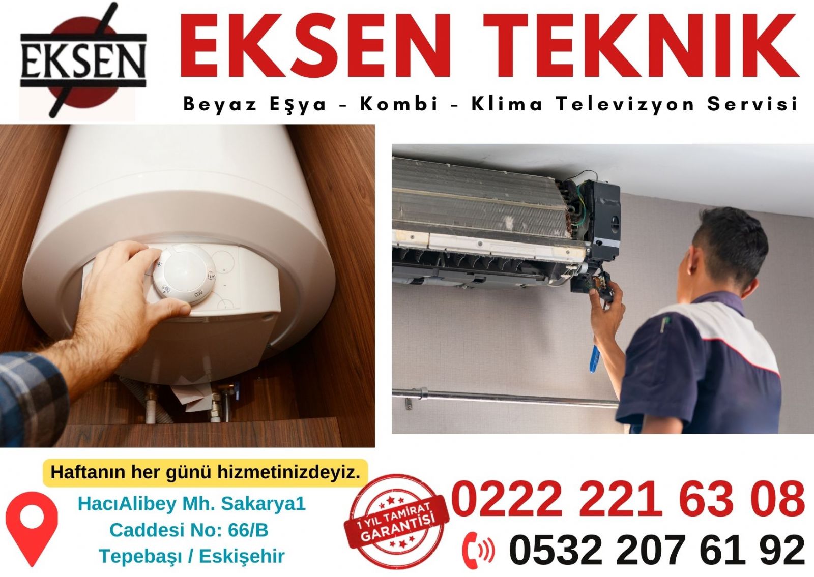 Tepebaşı Eskişehir Kombi Bakım Ücreti